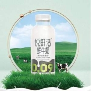 君乐宝 悦鲜活 鲜牛奶（450ml*4+260ml*4）