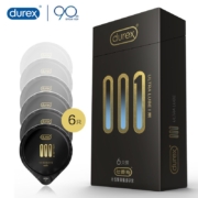 durex 杜蕾斯 001倍润 安全套 6只装*2件