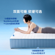 8Hsleep乳胶床垫厚25cm独立袋装弹簧偏硬护脊黄麻AB软硬两用MH5