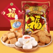 7日0点、临期品：徐福记 混合口味饼干 大福袋 534g