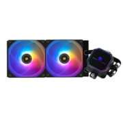 利民（Thermalright）Frozen Prism 240 BLACK ARGB冰封棱镜 支持 LGA1700 一体式水冷散热器 cpu散热器