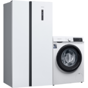 618预售：SIEMENS 西门子 502升+10kg洗烘 冰洗套装 KA50NE20TI+WN54A1X02W