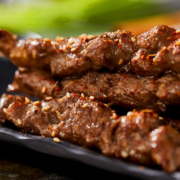 东来顺红柳羊肉串220g*4袋烤串半成品烧烤食材短签空气炸锅露营串