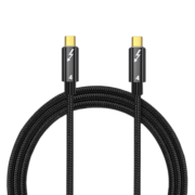 凯宠Type-C雷电4数据线 40G传输高速8K60Hz投屏全功能100W 兼容USB4雷雳4苹果Macbook 雷电4数据线 40GB 8K60 100W 1米