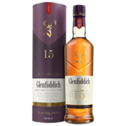 格兰菲迪（GLENFIDDICH）御玖轩 格兰菲迪15年700ml（Glenfiddich）单一麦芽威士忌洋酒