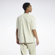 Reebok锐步官方男女同款TEE时尚印花舒适运动圆领短袖T恤GS9150 GN3741-水泥灰色 S(175/92A)