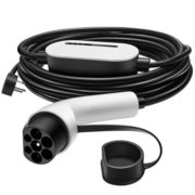 公牛（BULL）随车充特斯拉新能源便携式充电枪7kw/3.5kw极氪比亚迪理想充电桩 标准款5米【2800W/2档电流】