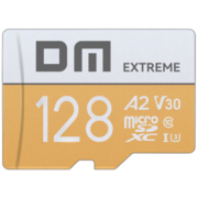 大迈（DM）128GB TF（MicroSD）存储卡 A2 V30 金卡 游戏机手机行车记录仪监控摄像头多设备兼容 高速内存卡