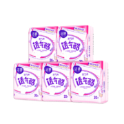 88VIP：洁婷 透气棉透气卫生巾 145mm100片 *5件