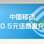 支付宝  29积分兑换中国移动 0.5元话费券 wzl