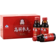 韩国进口正官庄高丽参元饮品100ml*10瓶人参过年送礼熬夜免疫调节