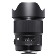 适马（SIGMA） art广角人像长焦单反定焦镜头 大光圈定焦镜头40F1.4ART大光圈镜头单反 20mm F1.4 DG HSM全画幅镜头 索尼FE 全画幅