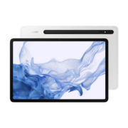 三星平板电脑【键盘套装】Tab S8 11英寸8G+256G 新骁龙8 Gen 1 120Hz+LTPS+2.5K高清屏 S Pen WLAN冷霜银