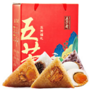 plus会员、需抢券：WU FANG ZHAI五芳斋 粽子礼盒 五芳福礼1.28kg*2件
