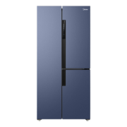 8号0点、PLUS会员：Midea 美的 慧鲜系列 BCD-568WKPZM(E) 风冷T型对开门冰箱 568L 月夜灰