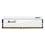 新乐士（SAMNIX）台式机内存条 32GB(16GBx2)DDR5 6400Mhz白色 海力士A-die 狂刃战士电竞游戏
