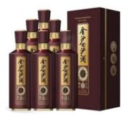 JINSHA 金沙 真实年份6年 53%vol 酱香型白酒 500ml*6瓶 整箱装