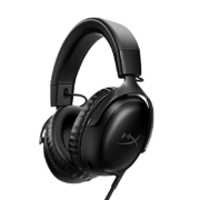 PLUS会员：HYPERX 极度未知  飓风3 cloud3 电竞游戏耳机 头戴式 有线 黑色