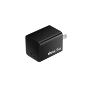 ThinkPad 联想thinkplus口红电源Nano 65W第三代氮化镓 USB-C迷你适配器 氮化镓Nano65W  黑色