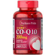 普丽普莱Puritan's Pride 辅酶Q10软胶囊200mg*240粒 成人中老年辅酶素q10 美国进口