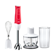 618预售:博朗（BRAUN）辅食机 料理机限定红MQ535