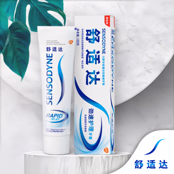 舒适达抗敏感牙膏70g劲速护理缓解牙齿敏感清新口气牙龈出血多效护理 劲速护理1支装
