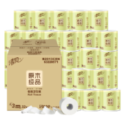 京喜特价，需抢券，概率券:清风 卷纸卫生纸整箱27卷+5卷厕纸纸巾*4件