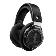 飞利浦（philips） 头戴式耳机有线耳机hifi耳机监听耳机电竞游戏耳机9500 黑色