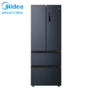 Midea 美的 [19分钟急速净味]美的(Midea)439升 法式多门冰箱BCD-439WFPZM(E)