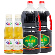 欣和 六月鲜特级酱油1.8L*2瓶+味达美清香米醋190ml*2瓶装  礼盒装