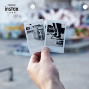富士instax立拍立得 mini相纸 黑白10张(适用mini7+/9/11/40/90/LiPlay/EVO/hellokitty/Link2)