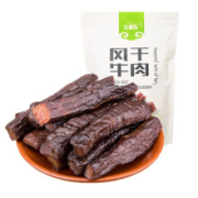 牛哥乐 手撕风干牛肉干 原味500g