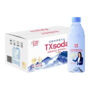 天下一水 无糖无汽天然苏打水 390ml*12瓶整箱