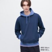 UNIQLO 优衣库 男女款拼色连帽卫衣 457087
