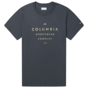 Columbia户外23春夏新品情侣同款男女休闲运动圆领短袖T恤AE1363 011（男女同款） L(180/100A)