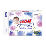 大王（GOO.N）【新老装随机】天使自然之恩纸尿裤尿不湿婴儿尿布隔尿垫吸湿尿片 纸尿裤M58片(6-11kg)