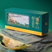 故宫食品 ，朕的心意 游湖观舟佛跳墙粽礼盒装 8粽6味820g*2件新低78元包邮（合39元/件）
