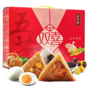PLUS会员：五芳斋 粽子礼盒 1140g