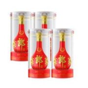 LANGJIU 郎酒 红花郎15 53%vol 酱香型白酒 500ml*4瓶 整箱装