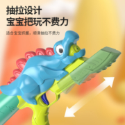 新款儿童恐龙水枪高气压射程远沙滩戏水漂流抽拉式喷水枪动物玩具