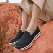 SKECHERS 斯凯奇 GOWALK系列 男士套脚健步鞋 55500