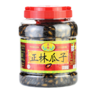 正林 3A黑瓜子1000g/桶西瓜子休闲零食（新老包装随机发放）