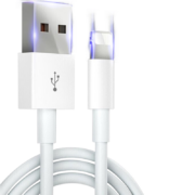 苹果 数据线 快充PD35W 苹果USB-Lightning数据线-1米 原裝*2件+赠同款2件