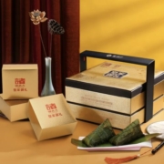 诸老大 皇家御礼高档双层提篮粽子礼盒 2032g