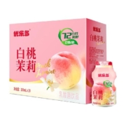 优乐多乳酸菌饮品饮料白桃茉莉100ml*20瓶含电解质益生菌酸奶整箱