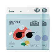 爽然（shinrea）超柔透气拉拉裤超薄成长裤婴儿尿不湿宝宝小内裤 纸尿裤 L29片*2包