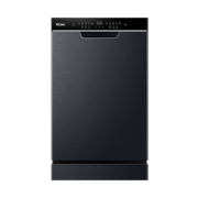618预售、PLUS会员：Haier 海尔 12套嵌入式变频洗碗机X3000洗消一体 一级水效 45cm超窄宽度 分区精洗EYBW122286BKU1