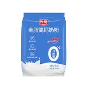Bright 光明 全脂高钙奶粉袋装400g 学生成人中老年奶粉