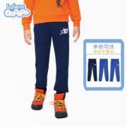 班尼路童装2023裤子口袋弹力休闲裤儿童百搭裤夏季运动防风长裤