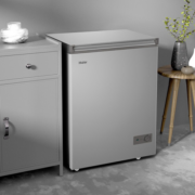 Haier 海尔 冰柜家用无需除霜100升全冷冻一级能效带脚轮食品筐 BC/BD-100GHPCZ